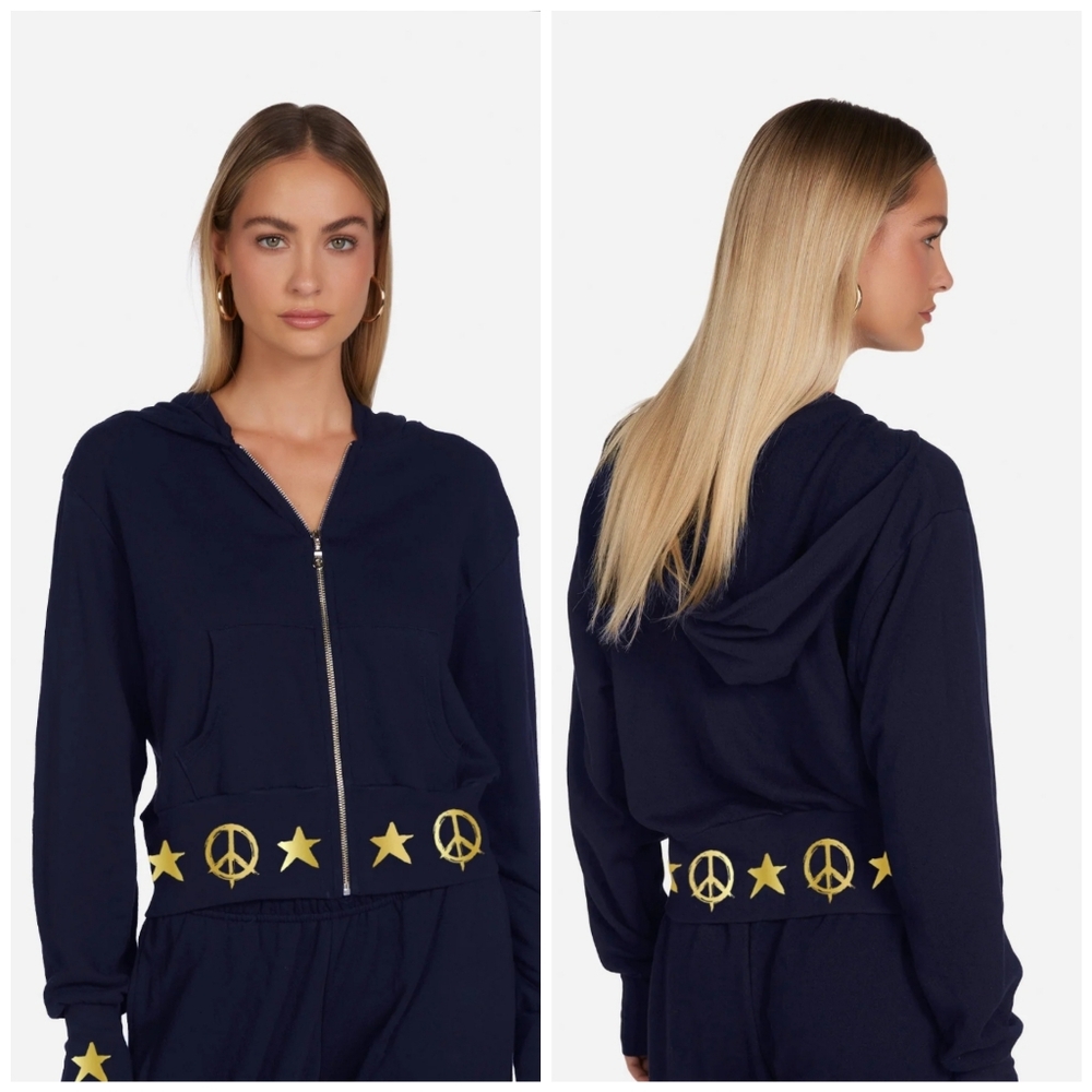Lauren Moshi Rock N Roll Star hoodie